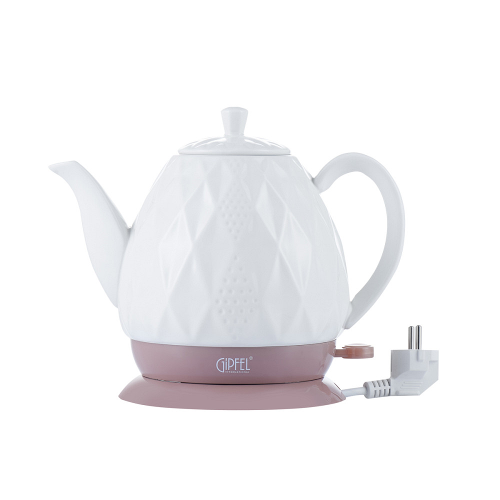 Чайник электрический Gipfel Enrica GP-1170 1.5 л белый Киев - изображение 1