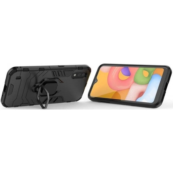 Чохол Transformer Ring for Magnet Samsung A01 Black (Код товару:13315) Харків - зображення 6