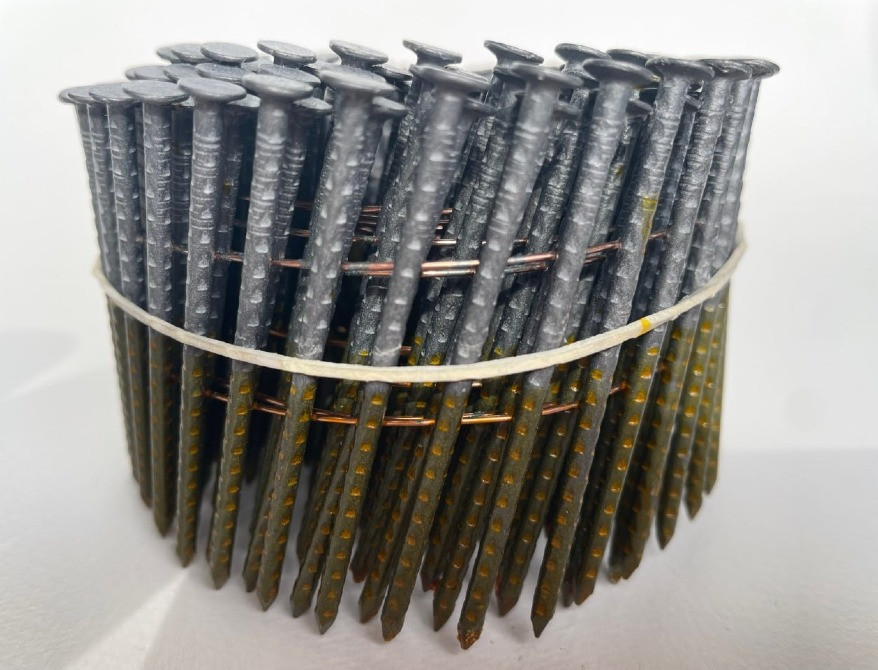 Барабанний цвях 2,5×50 мм з покриттям M-Fusion (кут 15°) Киев - изображение 2