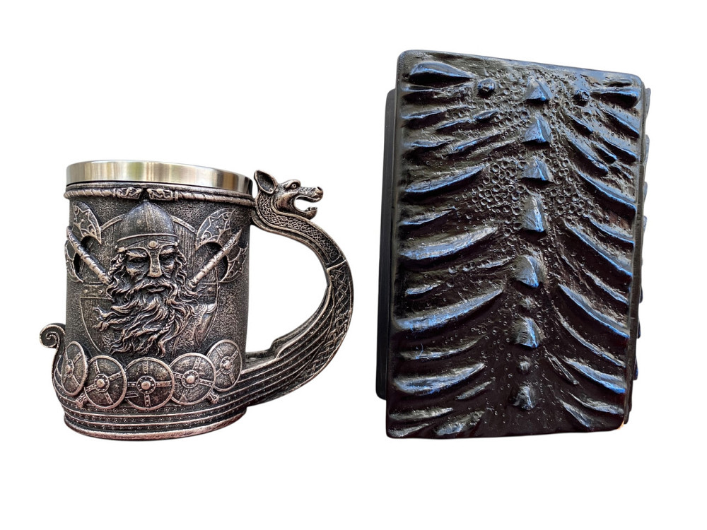 Подарочный набор Кухоль 3 Корабль Викингов и Блокнот 3 «Книга Теней и Глубин» Київ - зображення 4