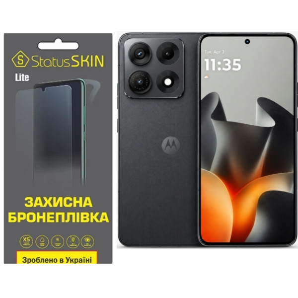 Поліуретанова плівка StatusSKIN Lite на екран Motorola Edge 70 Max Матова Харків - зображення 1