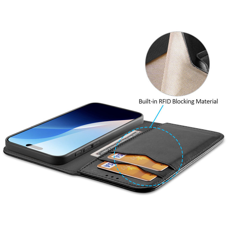 Чехол-книжка Dux Ducis Hivo для Apple iPhone 16 Pro (6.3") Херсон - зображення 5