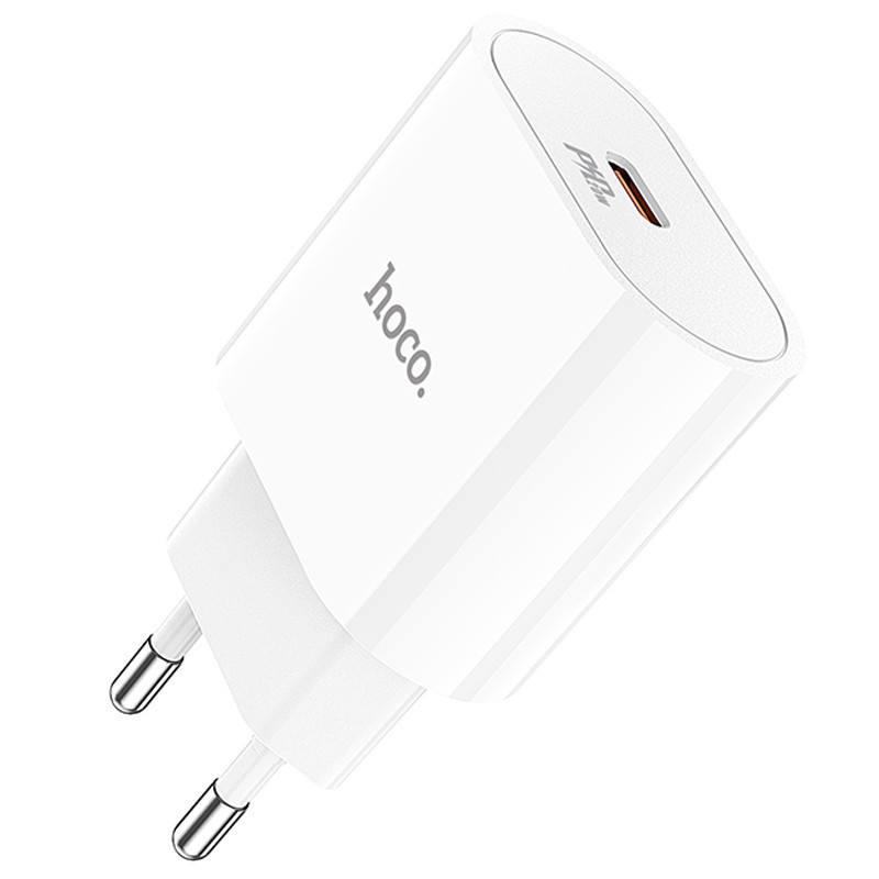 СЗУ Hoco C94A Metro PD20W (1USB-C) + кабель Type-C to Lightning Херсон - зображення 7