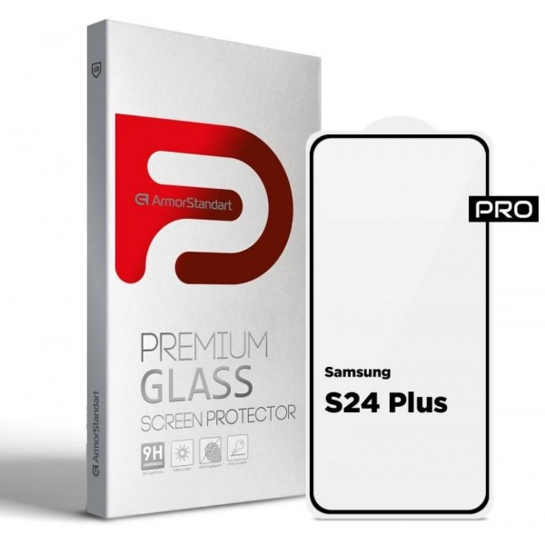 Захисне скло ArmorStandart Pro для Samsung S24 Plus S926 Black (ARM72437) (Код товару:37144) Харьков - изображение 2