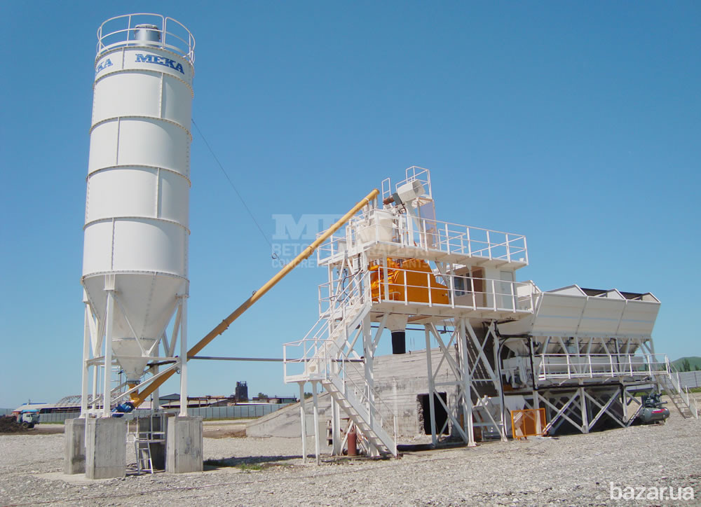 Компактный бетонный завод МЕКА C60 MB-С60 Київ - зображення 1
