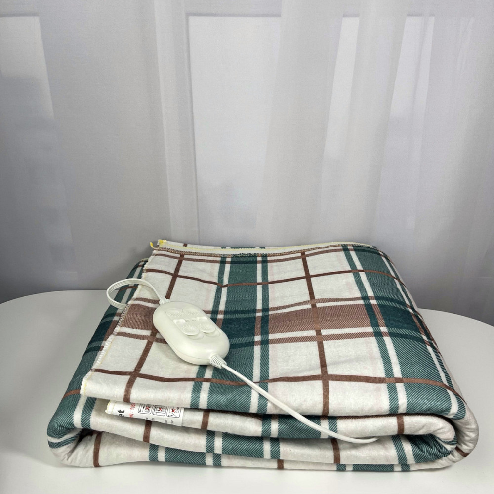 Електропростирадло з двома зонами LUX 155x170 двоспальне з кольоровим малюнком Туреччина байка 54955 Київ - зображення 1