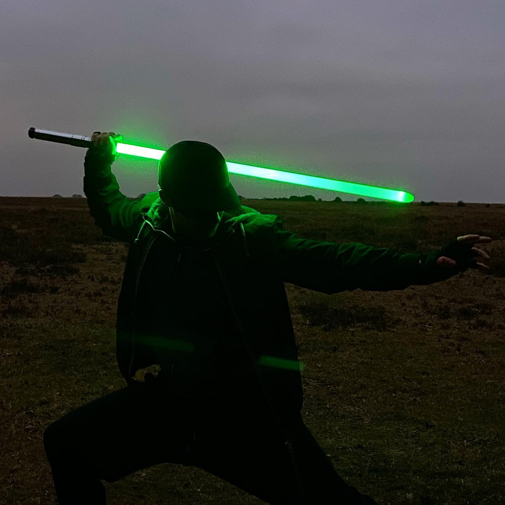 Световой меч Люка Скайуокера Black Series Force FX новый США Киев - изображение 2