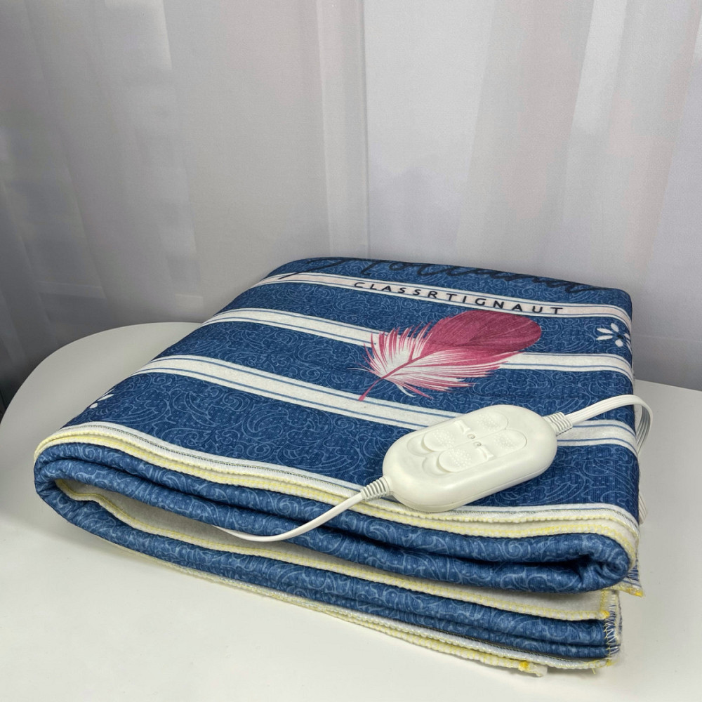 Електропростирадло з двома зонами LUX 155x170 двоспальне з кольоровим малюнком Туреччина байка 54948 Київ - зображення 1