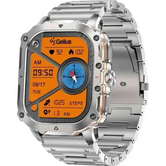 Смарт-годинник Gelius Tactical Heavy GP-SW016 Silver Titan Харьков