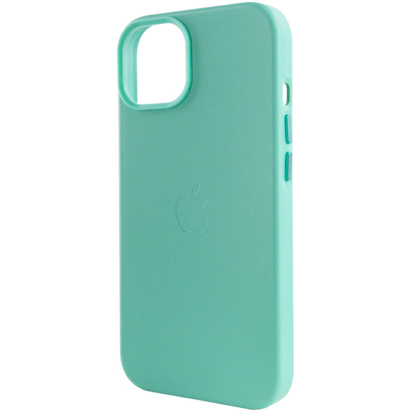Кожаный чехол Leather Case (AA Plus) with Magnetic Fit для Apple iPhone 14 (6.1") Херсон - изображение 6