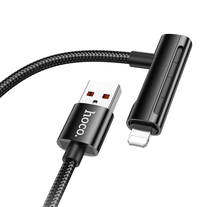 Дата кабель Hoco U135 Incredible 2in1 USB to Lightning/Type-C (1m) Херсон - зображення 3