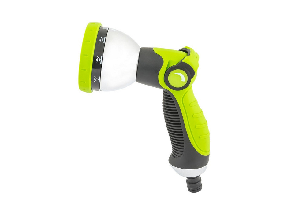 Пистолет для полива MASTERTOOL JET LINE ½" 10 режимов металлическое сопло TPR покрытие 92-9344 Харків - зображення 4