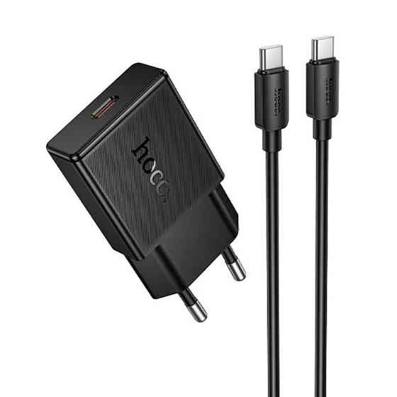 СЗУ Hoco N74 Speed ultra-thin PD25W (1USB-C) + кабель Type-C to Type-C Херсон