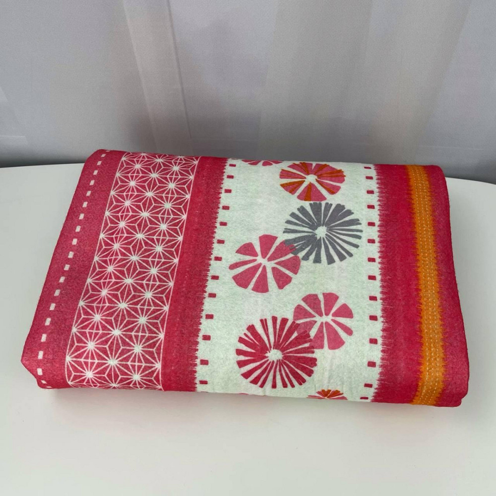 Електропростирадло односпальне з кольоровим малюнком LUX Байка Туреччина 75x155 см 55157 Червона Абс Київ - зображення 1