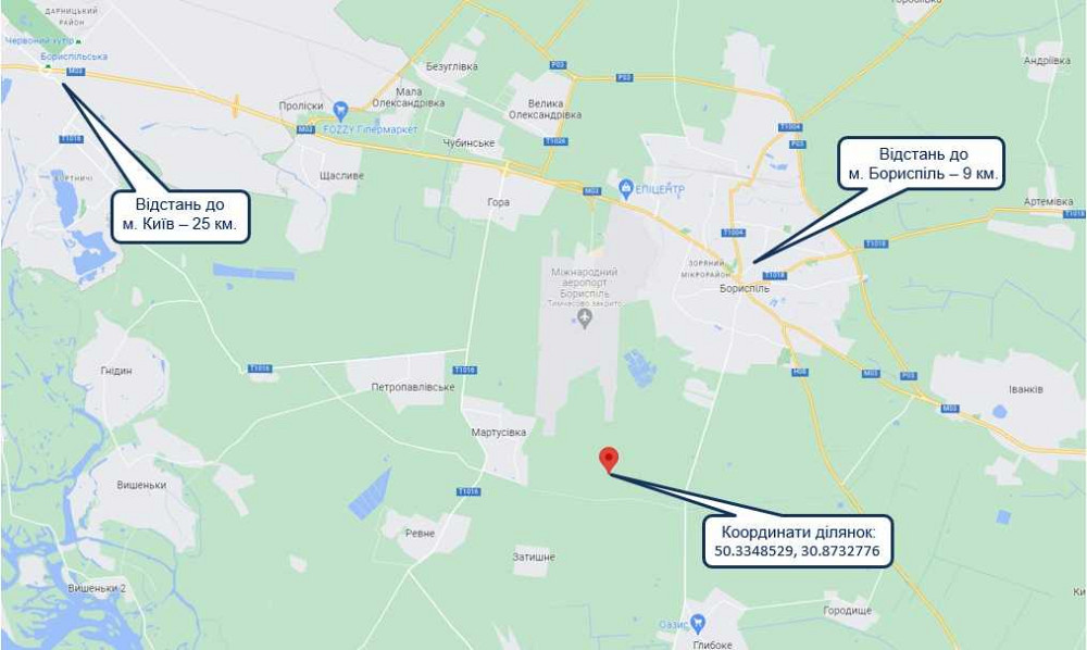 продажа земля сельскохозяйственного назначения Бориспольский, Глубокое, 389700 грн.  - изображение 8