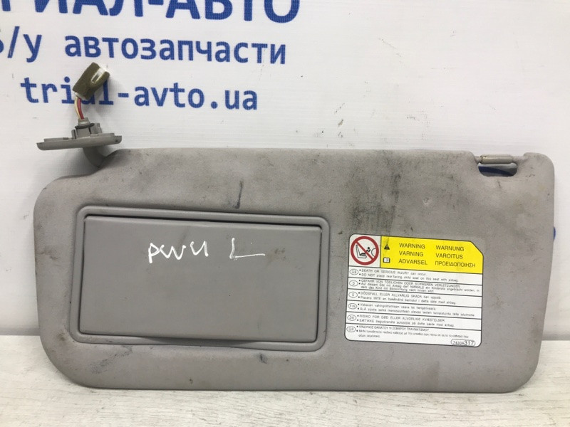 Козырек солнцезащитный левый Mitsubishi Pajero Wagon 2006-2022 7620A675HA (Арт. 28851) Київ - зображення 1