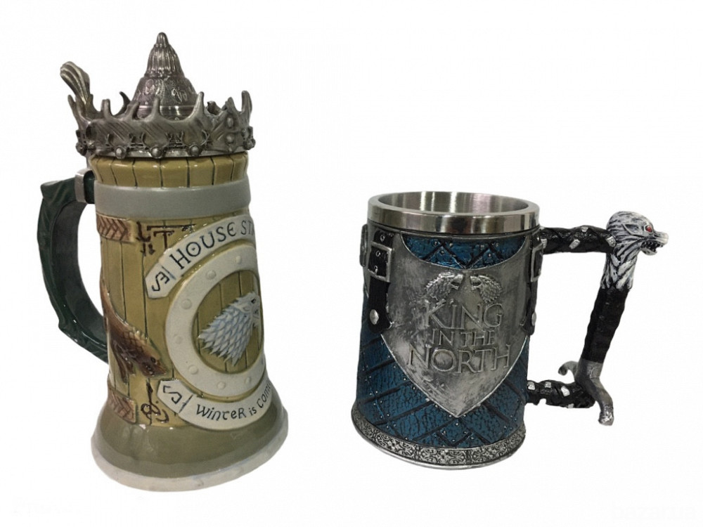 Подарочный набор Кружка Game Of Thrones House Stark Игра Престолов Дом Старков и King In The North К Киев - изображение 1