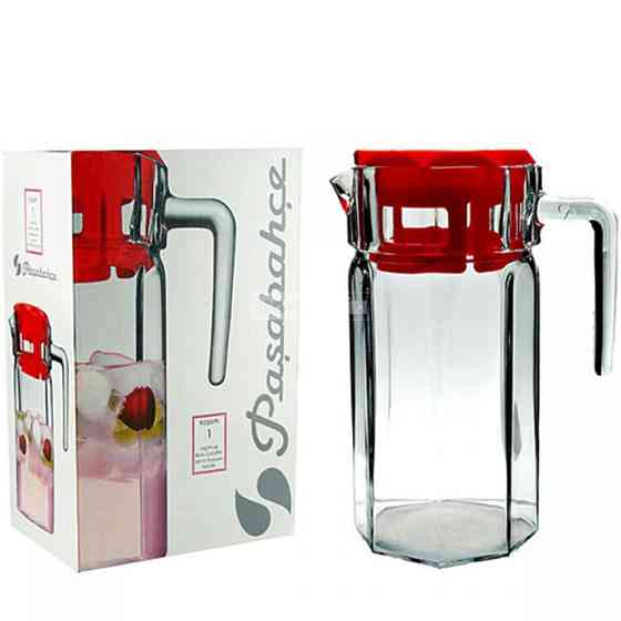Глек з кришкою Pasabahce Kosem PS-43414-1 1250 мл в подарунковій коробці Київ