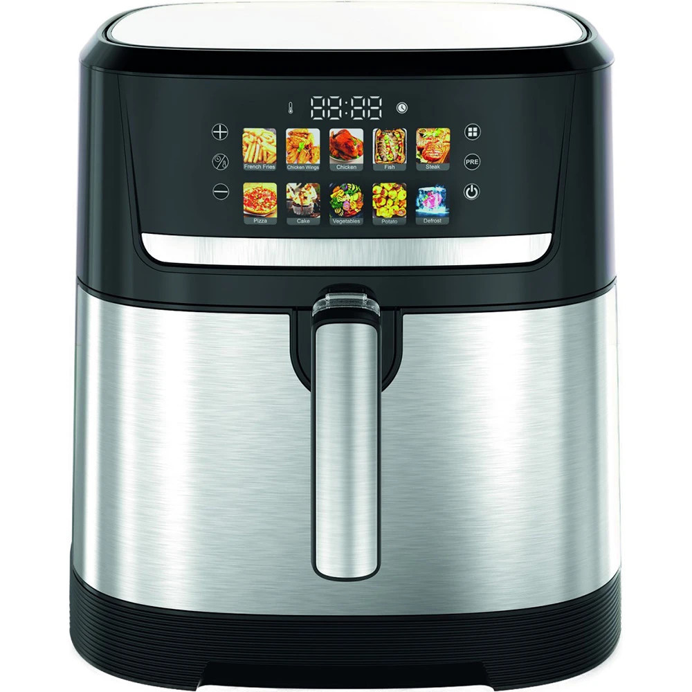 Мультипечь Rotex Up DownFry ROM990-XXL 2000 Вт 9.5 л серебристая Київ - зображення 1