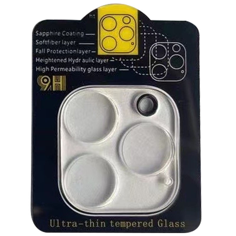 Защитное стекло на камеру Full Block (тех.пак) для Apple iPhone 12 Pro Max (6.7") Херсон - изображение 7