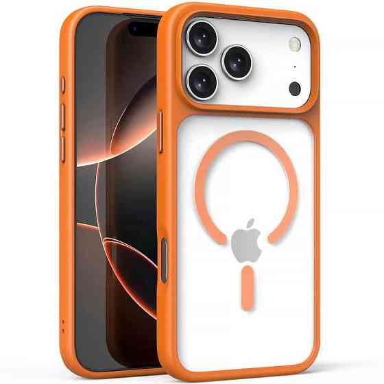 TPU+PC чехол Metal Buttons with MagSafe для Apple iPhone 17 Pro Max (6.9") Херсон