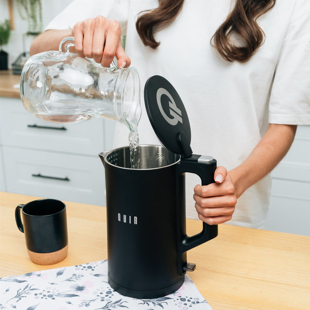 Электрочайник QUIN KTL-101 Black 1.5 л черный Київ - зображення 7