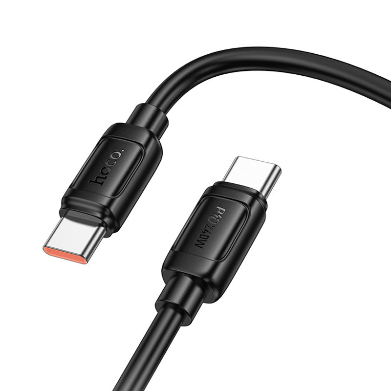 Дата кабель Hoco X115 Surpass Type-C to Type-C 240W (1m) Херсон - зображення 3