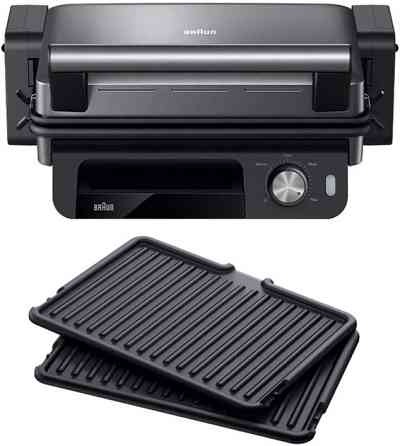 Электрогриль Braun MultiGrill 5 CG5033IGY 2000 Вт серебристый Київ