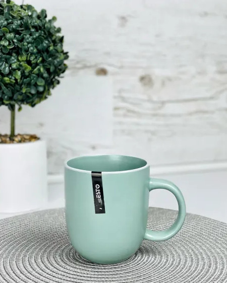 Кружка Ardesto Cremona Pastel Blue AR-2939-BC 390 мл бірюзова Киев - изображение 1