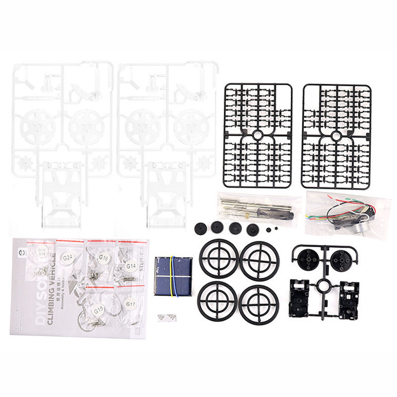 Конструктор внедорожник-скалолаз на солнечной батарее DYY008 Diy Solar Херсон - зображення 2