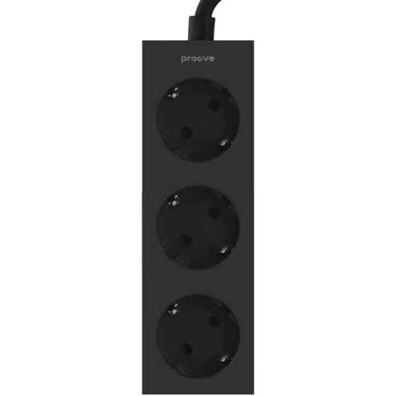 Фільтр живлення Proove Magnet Strip (3xAC) 1.6m Black (PSMS25000001) Харків