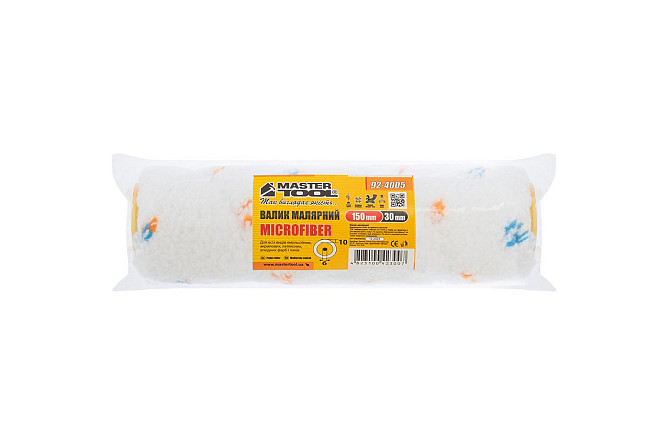 Валик малярный MASTERTOOL Microfiber 30/150/10 мм Ø 6 мм 92-4005 Харьков - изображение 3