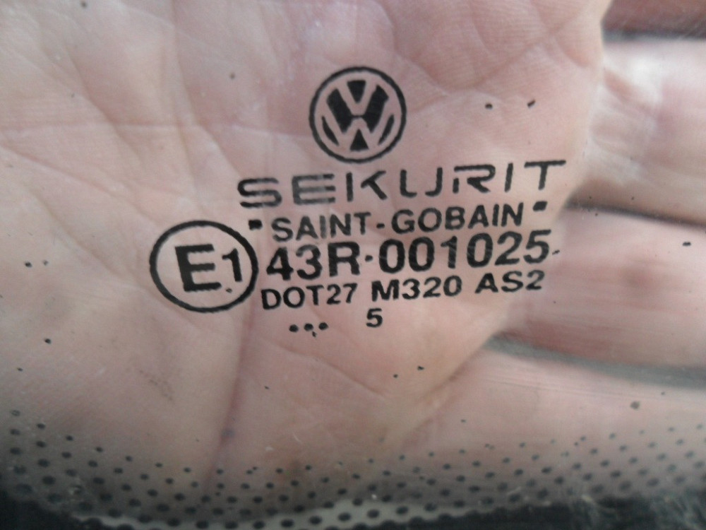 Скло бокове Фольксваген Транспортер Т4, оригінал, заднє глухе Винница - изображение 6