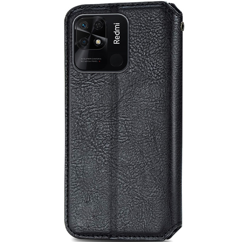 Кожаный чехол-книжка GETMAN Cubic (PU) для Xiaomi Redmi 10C Херсон - зображення 7
