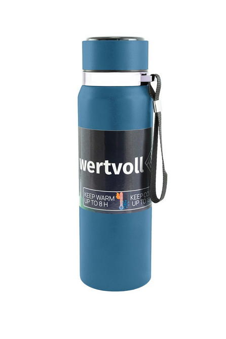 Термос WERTVOLL "DREAM" 800 мл SS Digital Sensor t °C синий RX-7001BU Харків - зображення 2