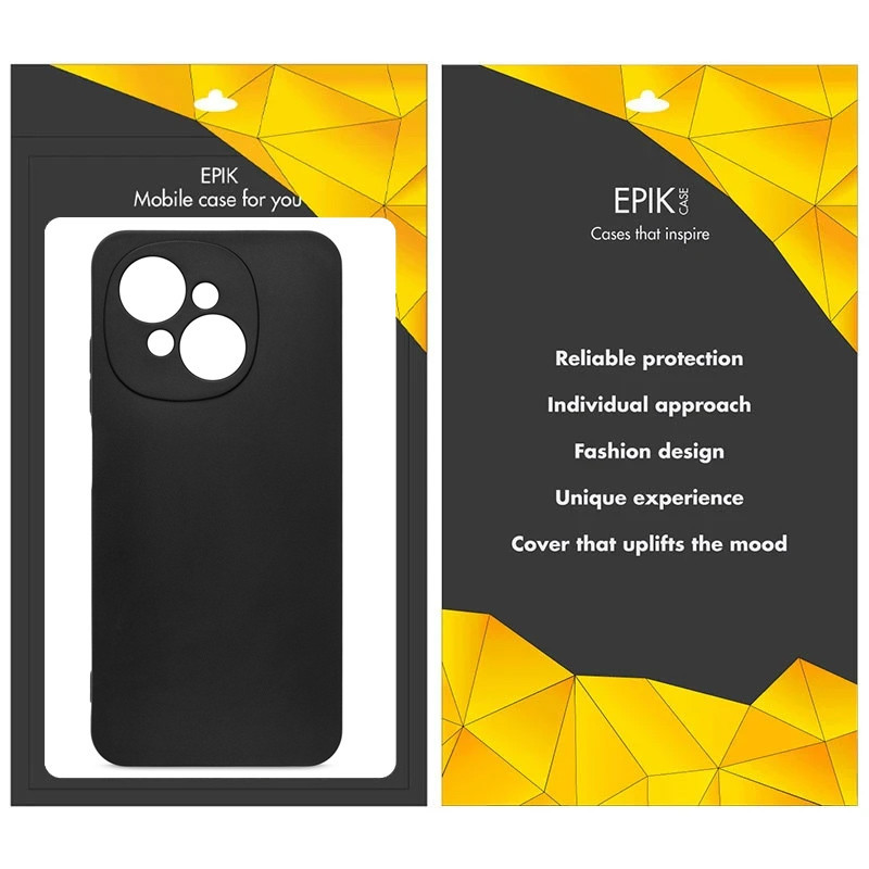 Чехол TPU Epik Black Full Camera для TECNO Spark Go 1 (KL4) Херсон - зображення 2