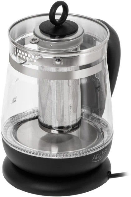 Электрочайник Adler AD 1299 black 1.5 л черный Київ - зображення 3