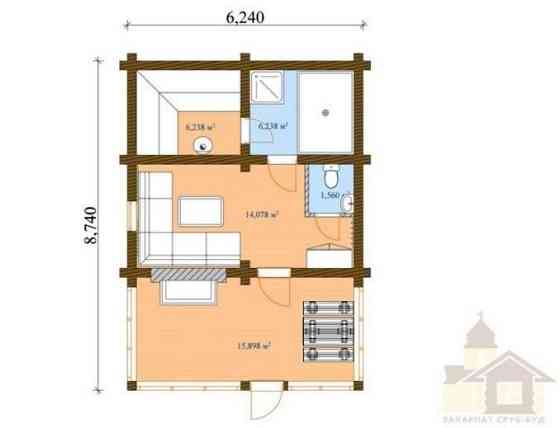 Дерев’яна термальна купіль під ключ Одеса