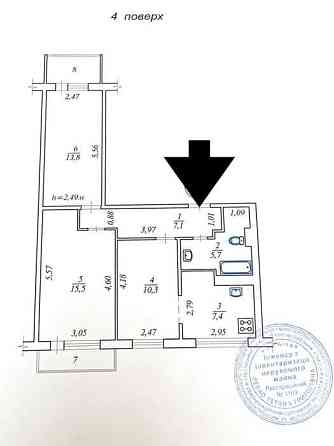 Продается 3_х ком квартира на БЕРЕЗНЯКАХ, ул. Юрия Шумского, 10 Київ