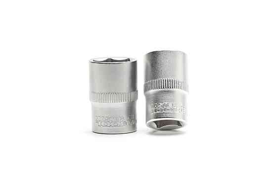 Набор головок торцевых 6-гранных MASTERTOOL ½" 8-19 мм L 40 мм CrV 10 шт 78-1210 Харків