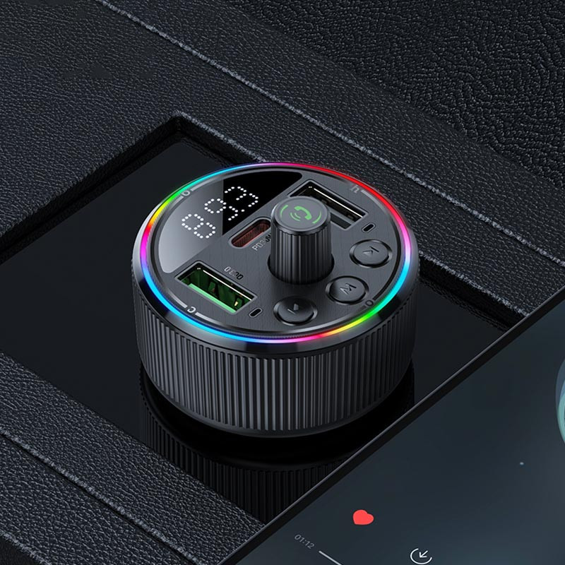 АЗУ FM модулятор Hoco E82 Guerrero PD30W+QC3.0 (2USB-A/1C) Херсон - изображение 7