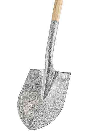 Лопата штыковая MASTERTOOL 205х280х1200 мм молотковая покраска с деревянной ручкой и держаком 14-626 Харків