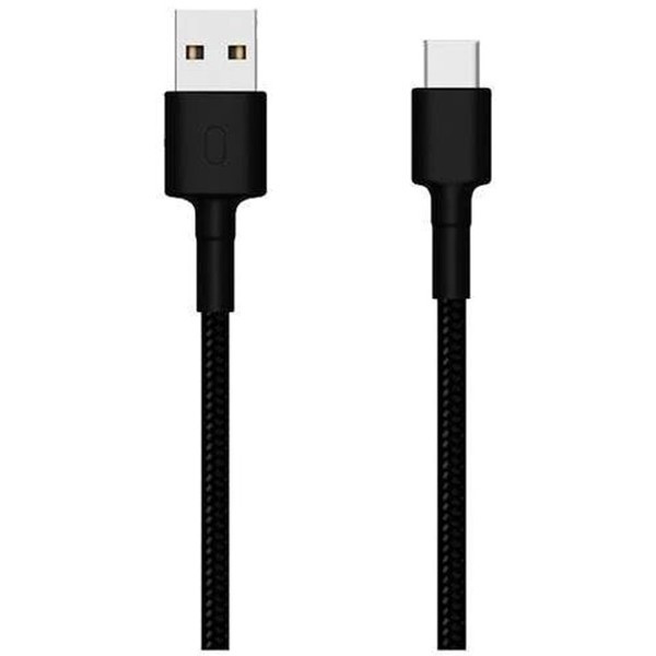 Кабель Xiaomi Mi Braided USB to Type-C 1m Black (SJV4109GL/SJV4096CN) (Код товару:35358) Харків - зображення 1