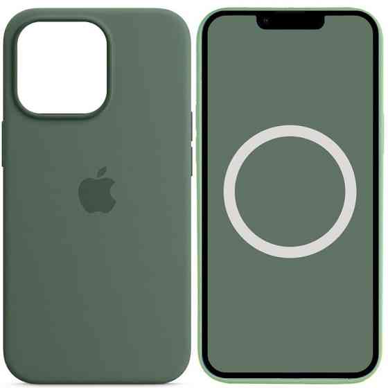 Чехол Silicone case (AAA) with Magsafe and Animation для Apple iPhone 13 Pro (6.1") Херсон