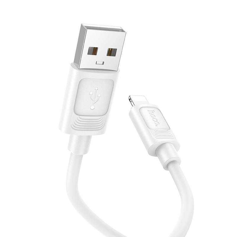 Дата кабель Hoco X122 Benefit USB to Lightning 2.4A (1m) Херсон - зображення 2