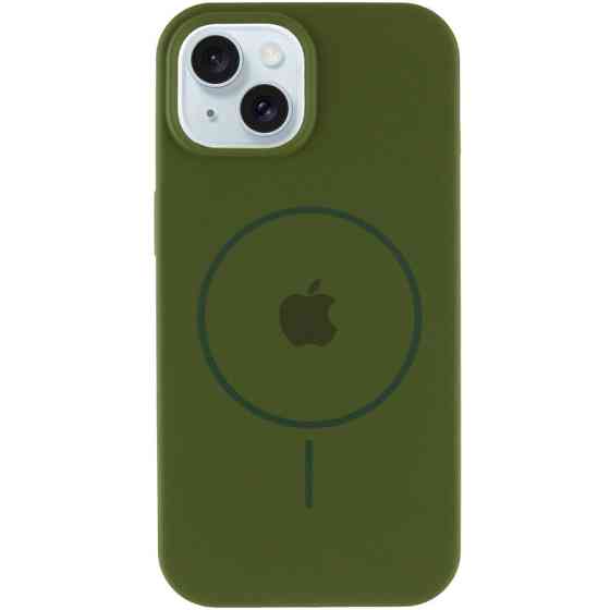 Чехол Silicone Case Full Protective (AA) with MagSafe для Apple iPhone 15 Plus (6.7") Херсон