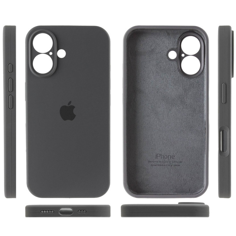 Чехол Silicone Case Full Camera Protective (AA) для Apple iPhone 16 Plus (6.7") Херсон - изображение 5