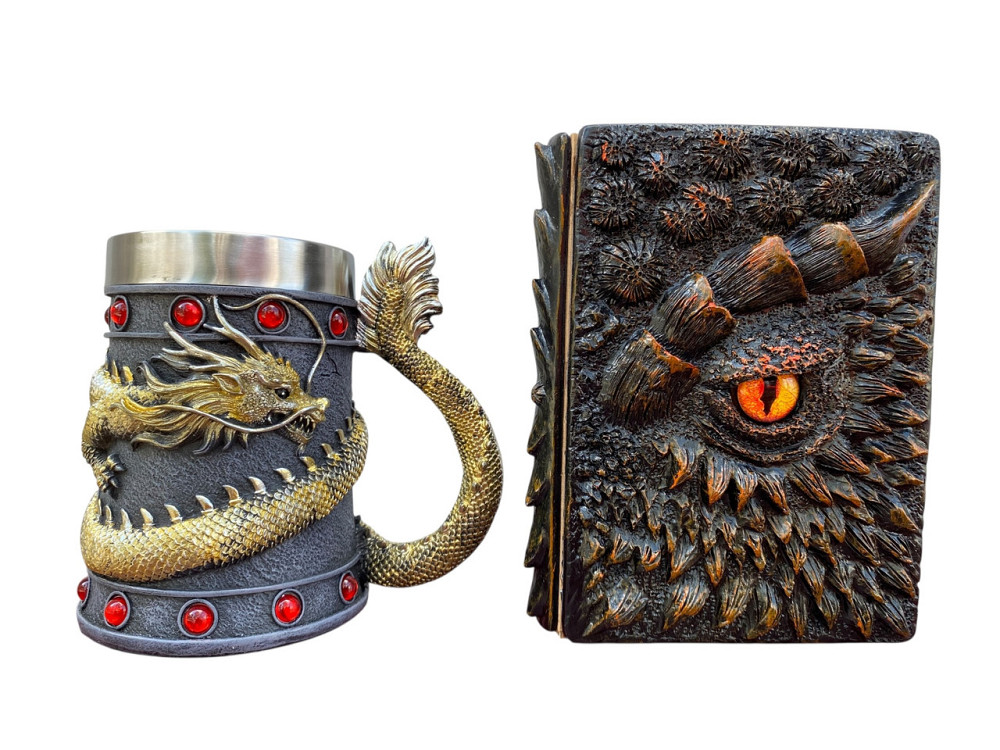 Подарочный набор Кружка 3 Танард и Блокнот 3 «Жар Сердца Дракона» (код 00808) Киев - изображение 3