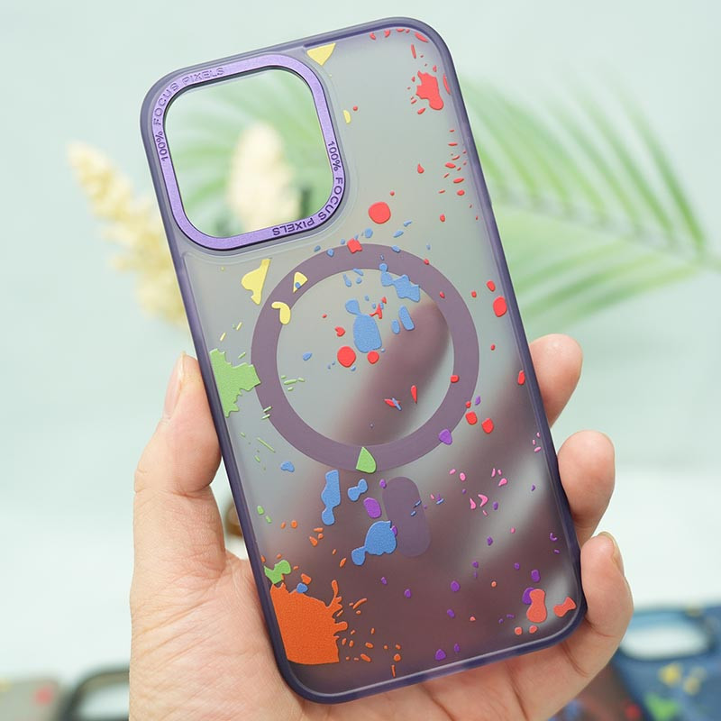 Чехол TPU+PC Flush with MagSafe для Apple iPhone 13 Pro Max (6.7") Херсон - изображение 3