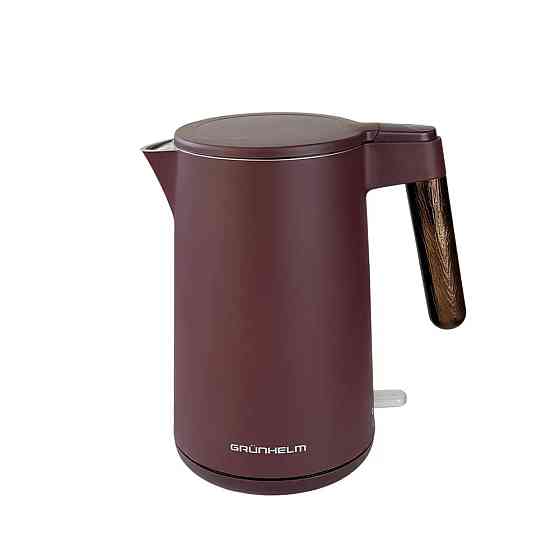 Электрочайник Grunhelm EKS-26701B 1.5 л бордовый Київ
